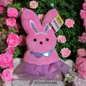 Pink Peep Bunny Plush Toy